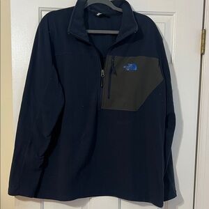 The North Face Men's Navy and Charcoal Performance Jacket